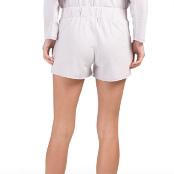 YOUNG FABULOUS & BROKE NWT Payton Lace Up Shorts Size Medium in Grey Iris - Picture 3 of 12